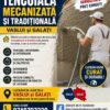 Tencuiala mecanizata si traditionala